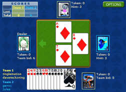 spades game board